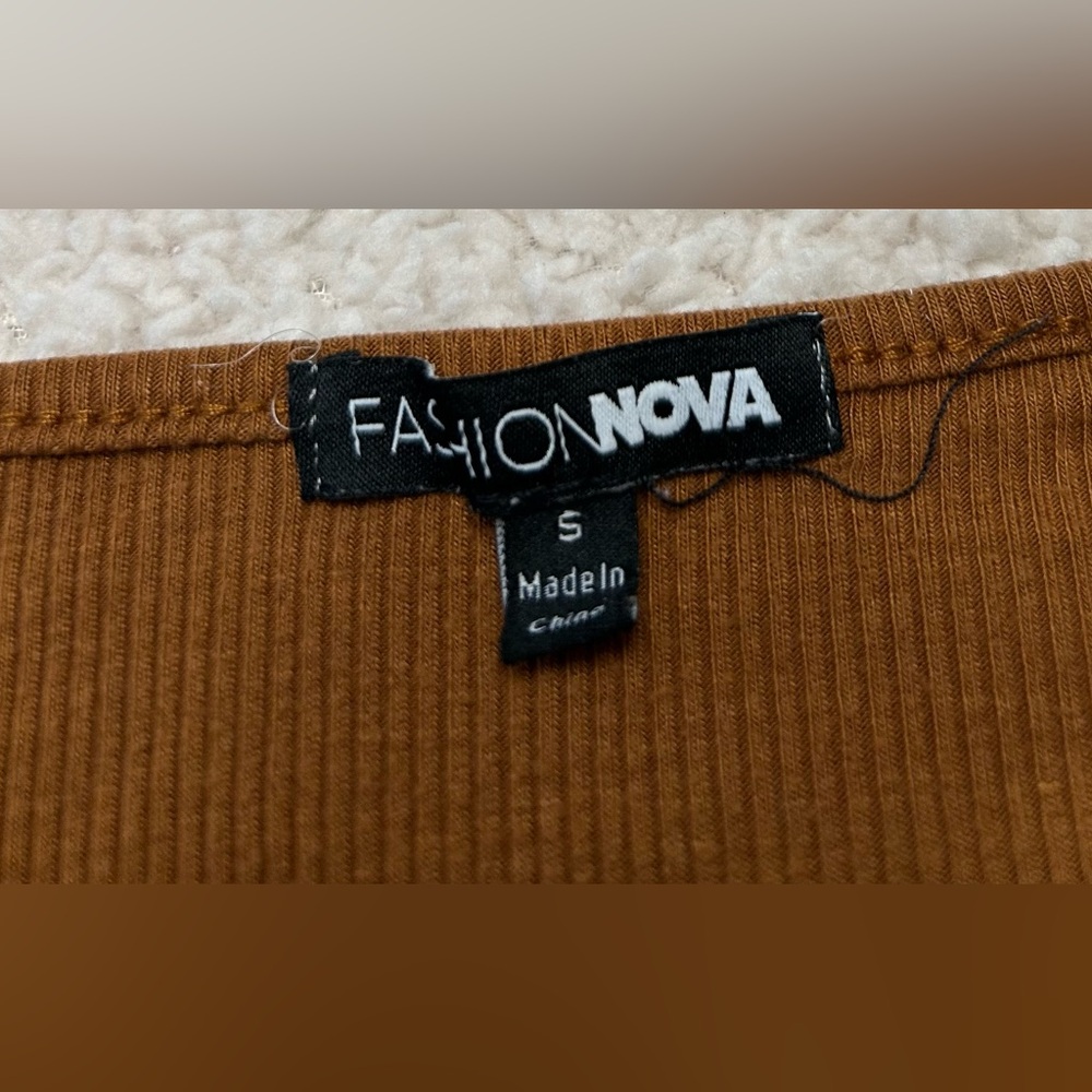 Fashion Nova Brown Midi Dress - Picture 3 of 3